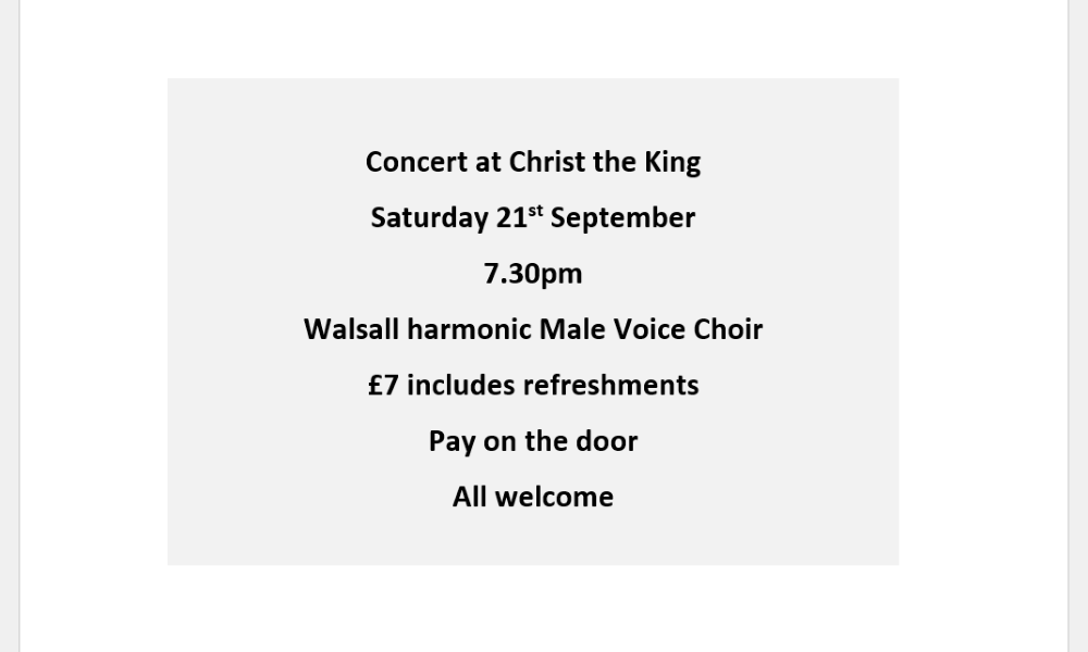 Concert at Christ the King</a>